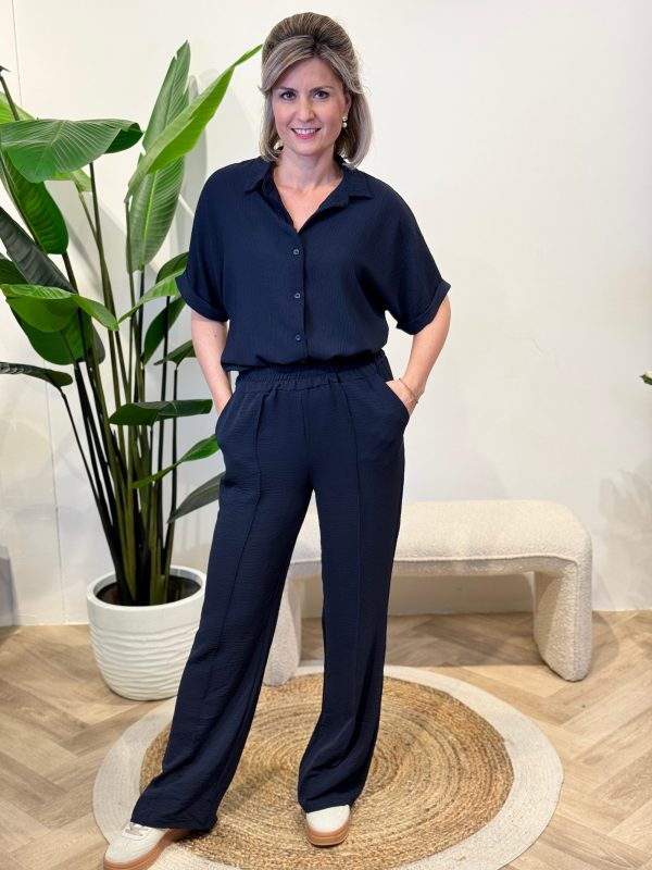 Broek Tara donkerblauw