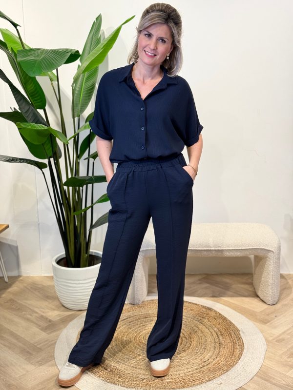 Blouse Tara donkerblauw - Afbeelding 8