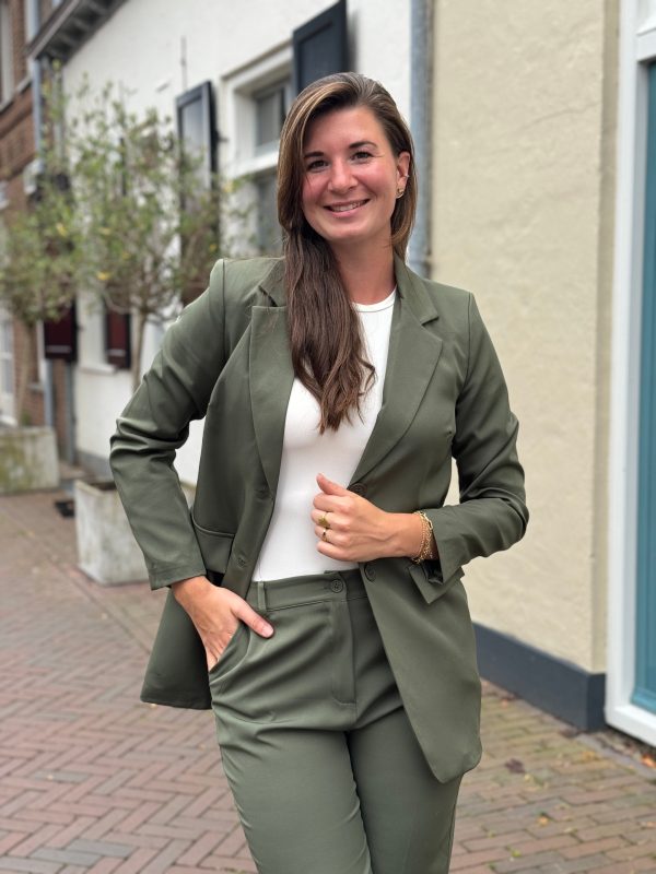 Blazer Linda groen