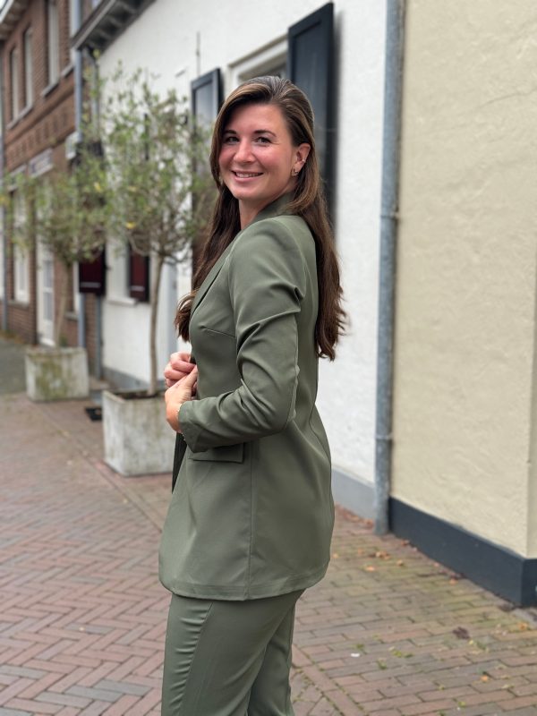 Blazer Linda groen - Afbeelding 3