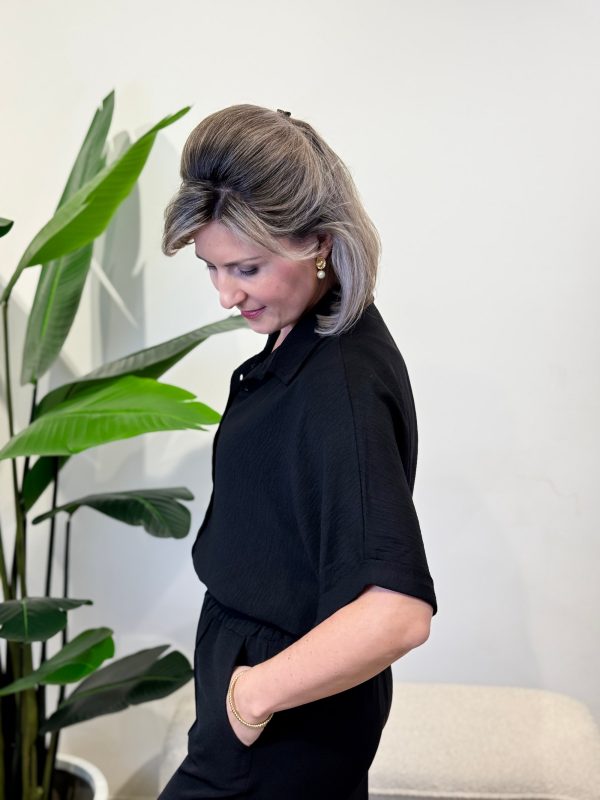 Blouse Tara zwart - Afbeelding 2