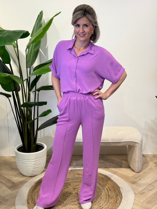 Broek Tara paars - Afbeelding 5