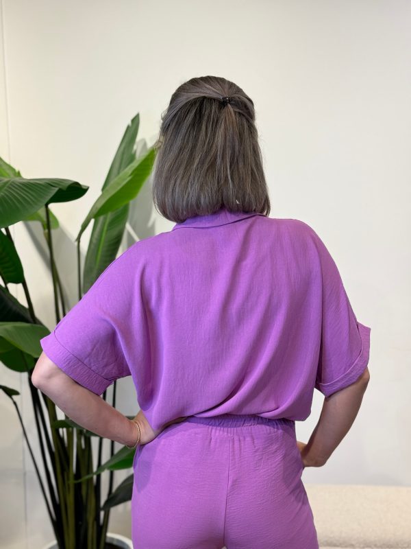 Blouse Tara paars - Afbeelding 5