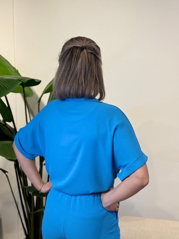Blouse Tara blauw - Afbeelding 5