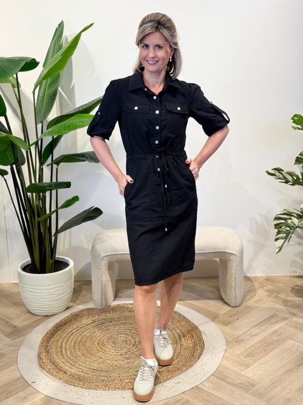 Jurkje Thera denim black - Afbeelding 7
