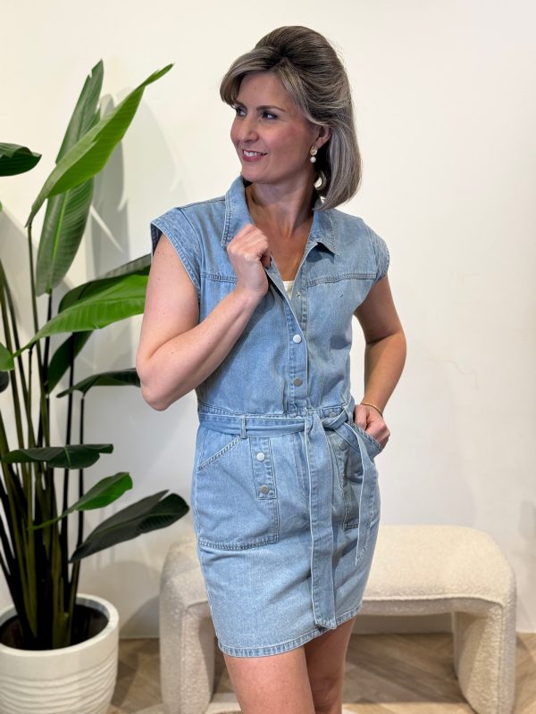 Denim jurkje Marly - Afbeelding 3