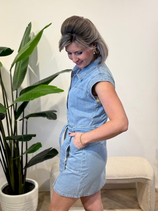 Denim jurkje Marly - Afbeelding 2