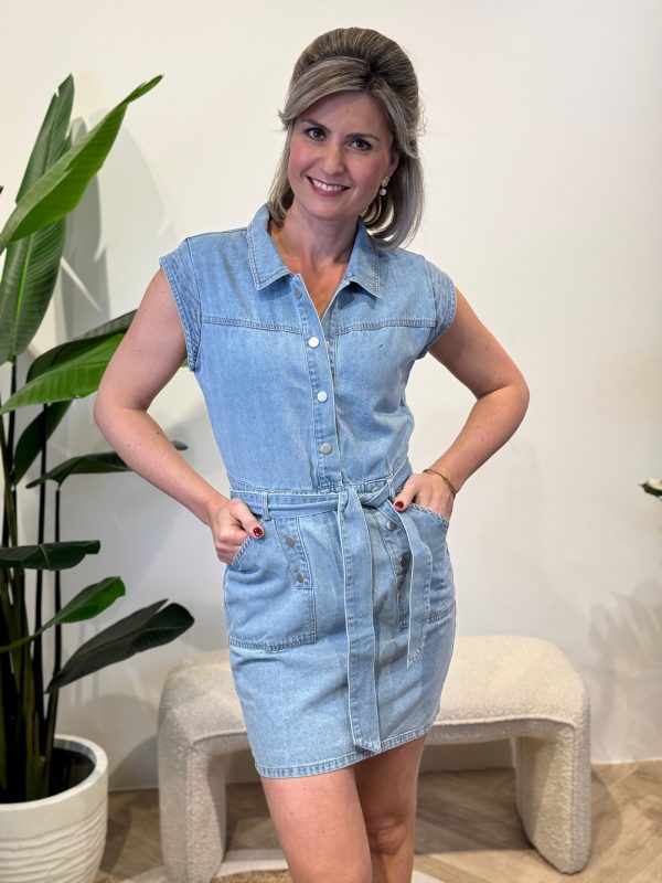 Denim jurkje Marly - Afbeelding 6