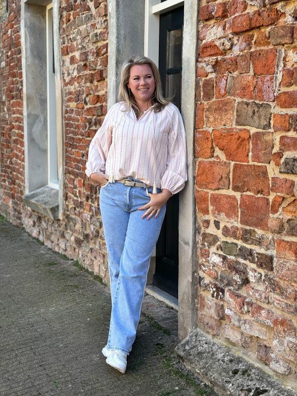 Blouse Gemmie roze - Afbeelding 5