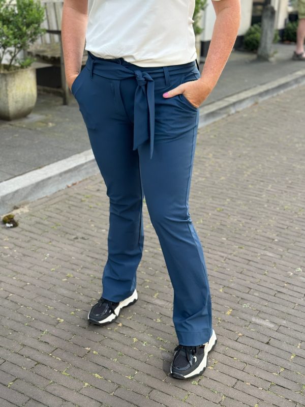 Travelstof broek Heidi flared moonlit ocean - Afbeelding 5