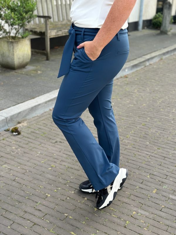 Travelstof broek Heidi flared moonlit ocean - Afbeelding 3