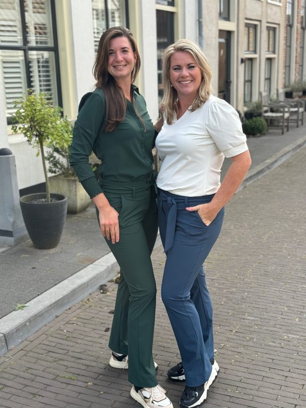 Travelstof shirt Diede off white