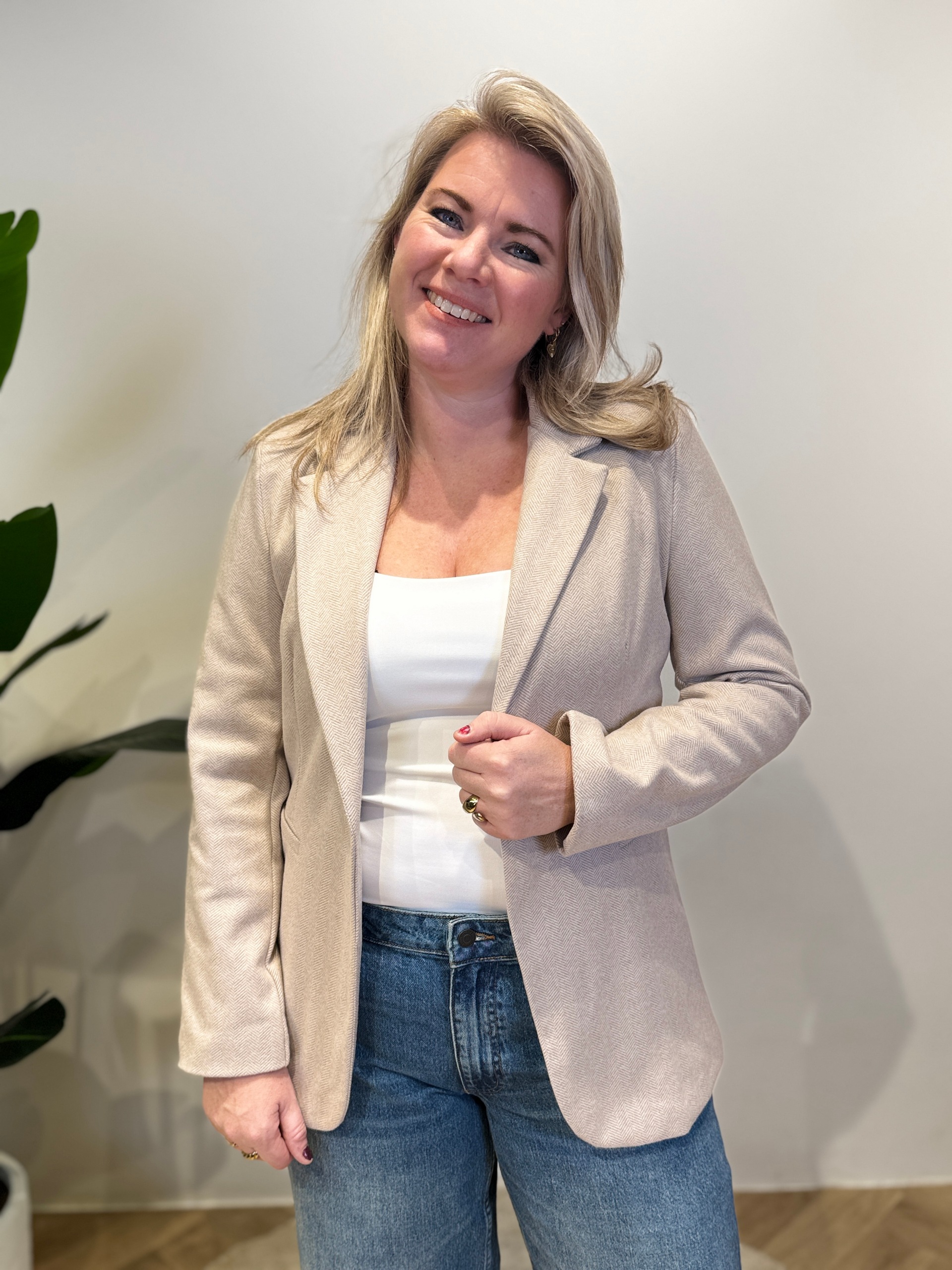 Blazer Nadine beige - Afbeelding 2