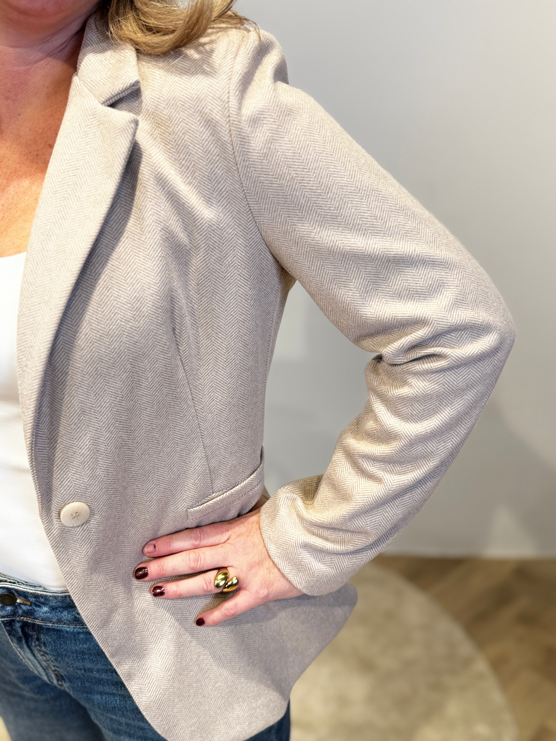 Blazer Nadine beige - Afbeelding 3