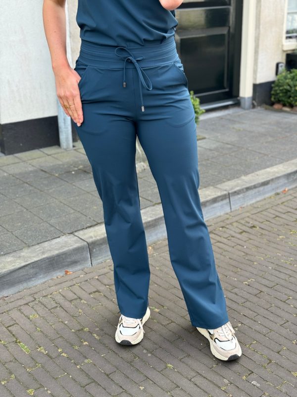 Travelstof broek Lotte shaded green - Afbeelding 5