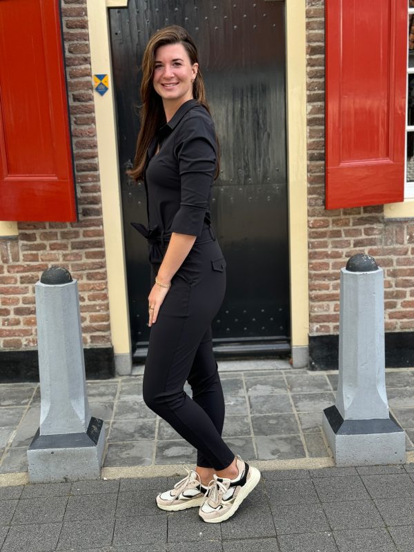 Jumpsuit Travelstof Emily black - Afbeelding 6