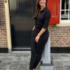 Jumpsuit Travelstof Emily black - Afbeelding 8