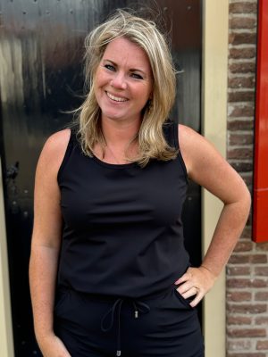 Travelstof Top Jinthe black