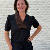 Travelstof shirt Diede black