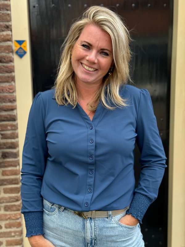 Travelstof blouse Eefke moonlit ocean