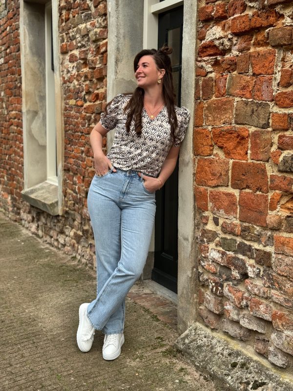 Shirtje Carola zwart - Afbeelding 3