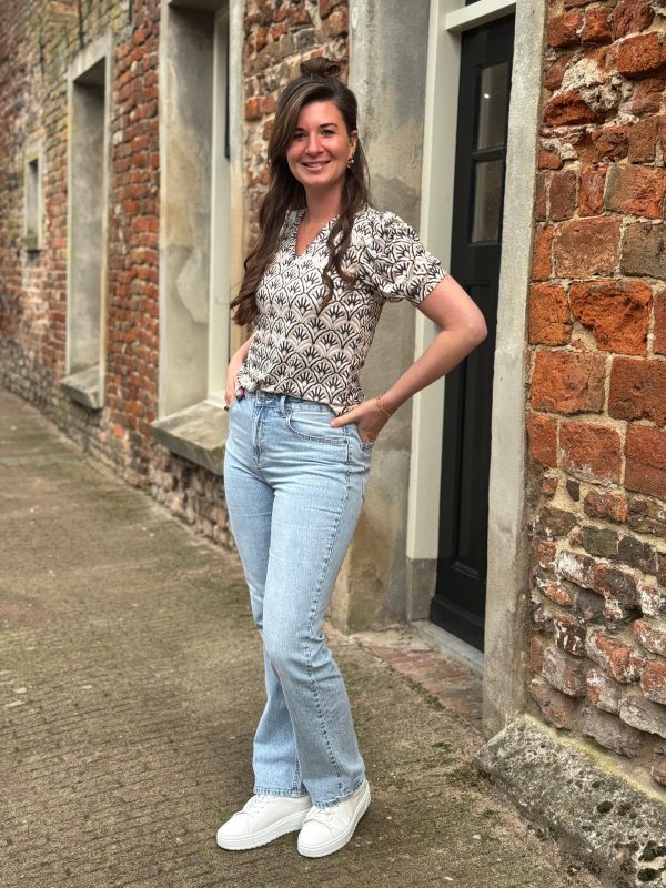 Shirtje Carola zwart - Afbeelding 2
