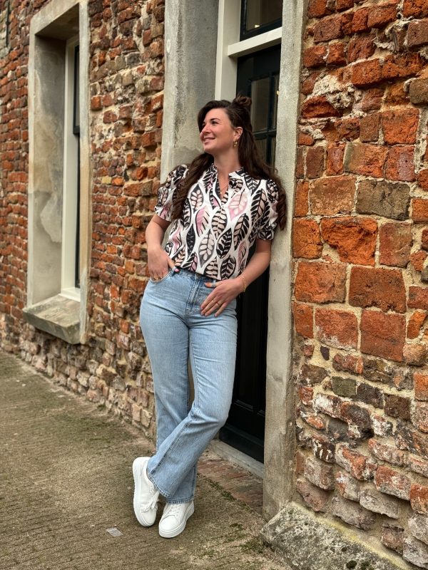 Blouse Yvon roze - Afbeelding 8