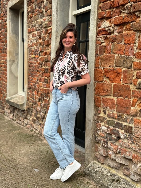Blouse Yvon roze - Afbeelding 7