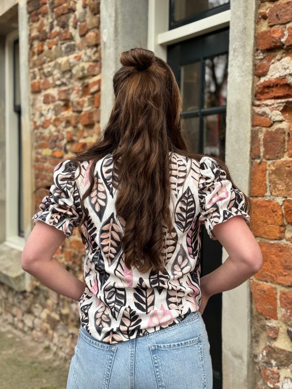 Blouse Yvon roze - Afbeelding 4