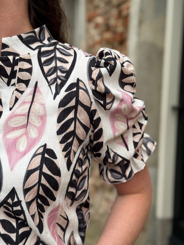 Blouse Yvon roze - Afbeelding 3