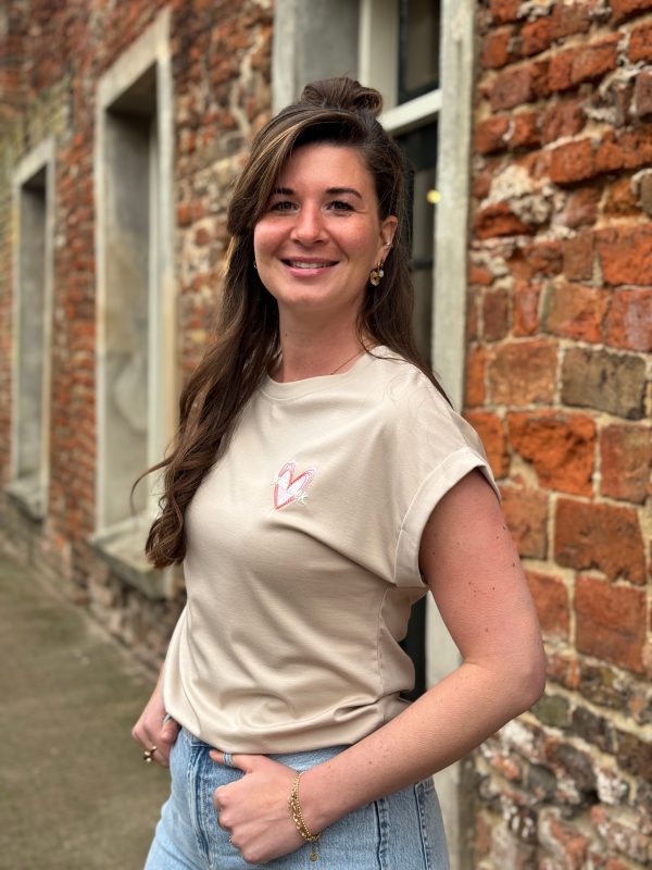 Shirtje Josje beige