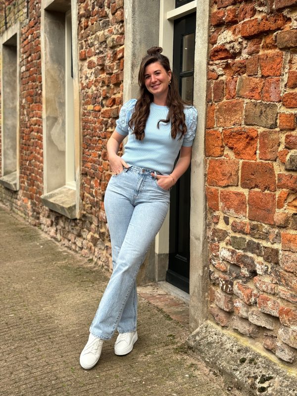 Top Maura blauw - Afbeelding 2