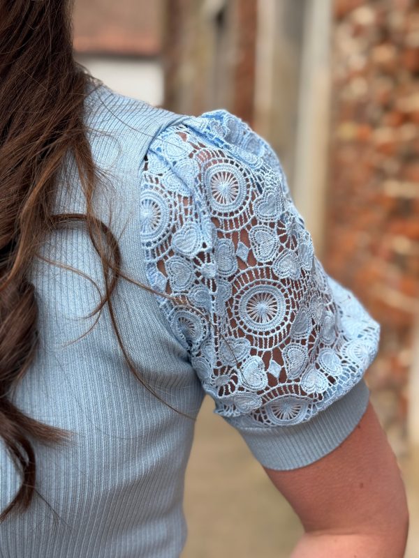 Top Maura blauw - Afbeelding 3