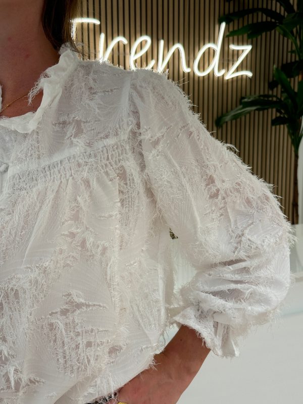 Blouse Lovie wit - Afbeelding 5