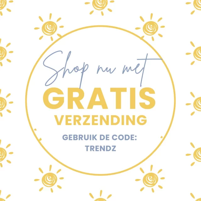 VERRASSING ☀️🥳 Je shopt dit hele weekend alle items met GRATIS VERZENDING 😍 En het allerleukste... ons weekend start NU 😏 Dus: vul je winkelmand met al jouw lievelingsitems en gebruik bij het afrekenen code TRENDZ om de gratis verzending te verzilveren! 🤗Lekker shoppen 👉 www.trendzonline.nl